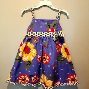 Blueberi Boulevard floral dress